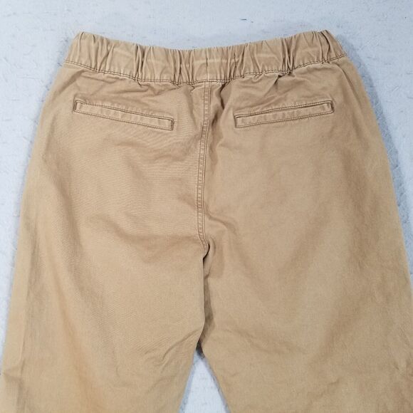 Old Navy jogger pants men's medium brown flex stretch outdoor preppy - Picture 7 of 11